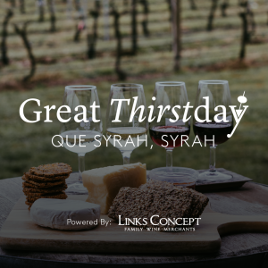 Great Thirstday: Que Syrah, Syrah