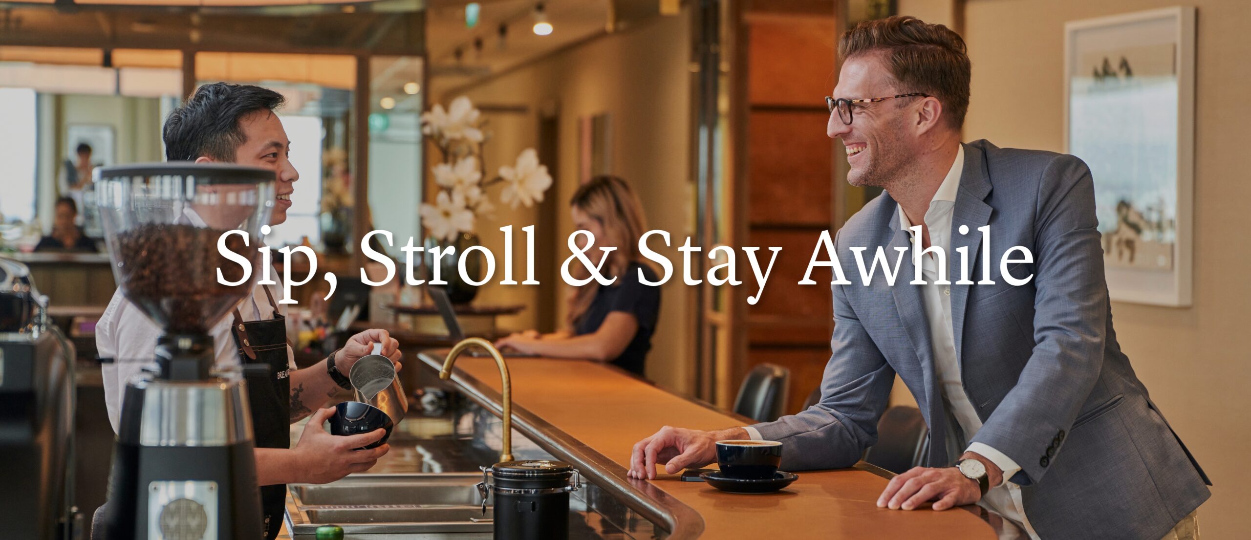 Sip, Stroll & Stay Awhile Landing Page 2